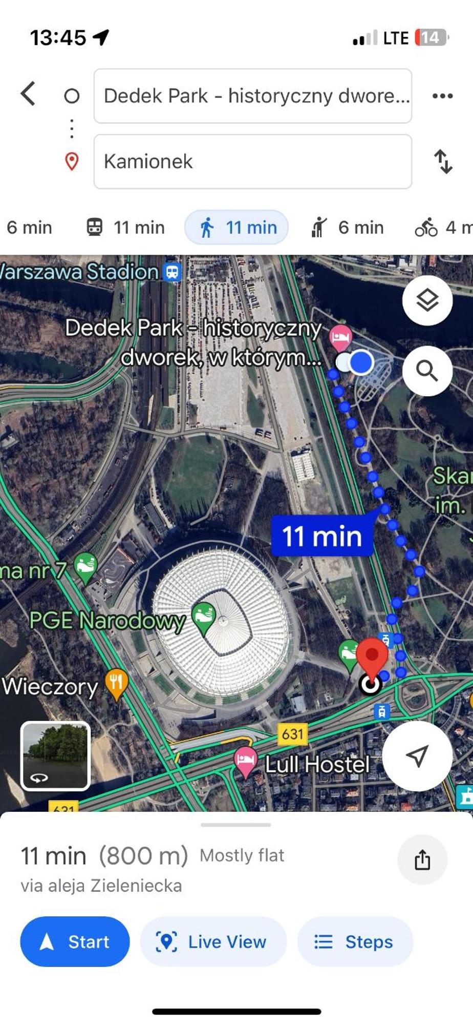 Dedek Park - Historyczny Dworek W Pieknym Parku Skaryszewskim Obok Stadionu Narodowego Varşova Dış mekan fotoğraf